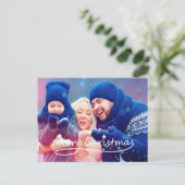 メリークリスマススター |写真はがき シーズンポストカード (スタンド正面)