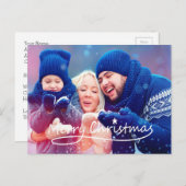 メリークリスマススター |写真はがき シーズンポストカード (正面/裏面)