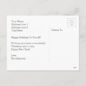 メリークリスマススター |写真はがき シーズンポストカード (裏面)