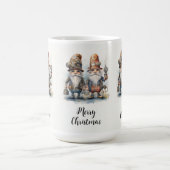 メリークリスマススチームパンク格言 コーヒーマグカップ (中央)