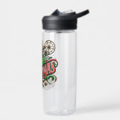 メリークリスマススチームパンク ウォーターボトル (左面)