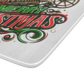 メリークリスマススチームパンク カッティングボード (角)