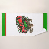 メリークリスマススチームパンク バスタオル (バスタオル)