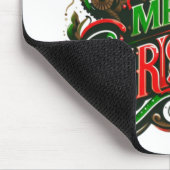 メリークリスマススチームパンク マウスパッド (コーナー)