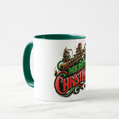 メリークリスマススチームパンク マグカップ (正面左)