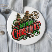 メリークリスマススチームパンク 缶バッジ (インサイチュ)