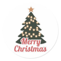 メリークリスマスステッカー：フェスティバルニューモデル