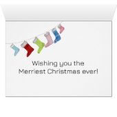 メリークリスマスストッキングカード (内部横(下))