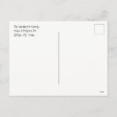 メリークリスマスストッキング シーズンポストカード (裏面)