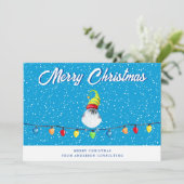 メリークリスマススノーウィードビジネス シーズンカード (スタンド正面)