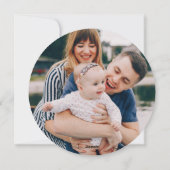 メリークリスマススノーエンジェルウッドランド動物写真 シーズンカード (裏面)