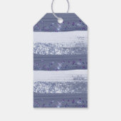 メリークリスマススノーグローブウォーターカラー格言 ギフトタグ (裏面)