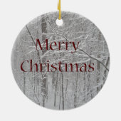 メリークリスマススノーストーム調整項目 セラミックオーナメント (裏面)