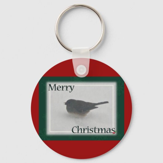 メリークリスマススノーバードコーディネート用品 キーホルダー (正面)