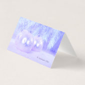 メリークリスマススノーピープルフォントブルーティントンスノー (裏面)