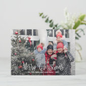 メリークリスマススノーフォト シーズンカード (スタンド正面)