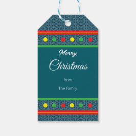 メリークリスマススノーフレークギフトラベル ギフトタグ