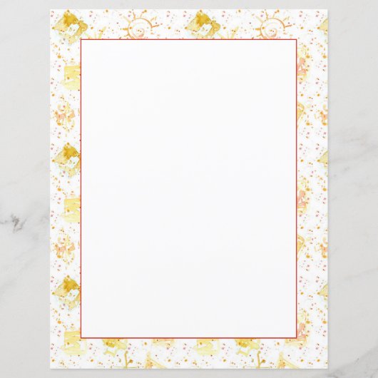 メリークリスマススノーフレークゴールデンイエローレター (裏面)