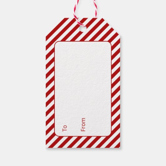 メリークリスマススノーフレークスギフトラベル ギフトタグ (裏面)