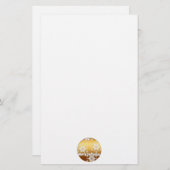 メリークリスマススノーフレーク文房具 便箋 (正面/裏面)