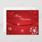 メリークリスマススノーフレーク2 シーズンポストカード (正面/裏面)