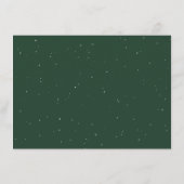 メリークリスマススノーフレーク シーズンカード (裏面)