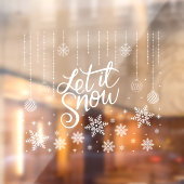 メリークリスマススノーフレーク、ハッピーニューイヤーウィンドウ ウィンドウサイン (シート2)