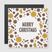 メリークリスマススパイスcinnamon star anise (正面/裏面)