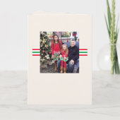 メリークリスマススポーツビーファミリー3 Photo Kids Ho シーズンカード (裏面)