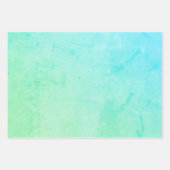 メリークリスマススリークリスマススタイルツリー ラッピングペーパーシート (正面2)