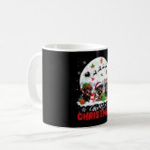 メリークリスマススリーサンタ小妖精や小人トナディールロットワイレ コーヒーマグカップ (正面左)