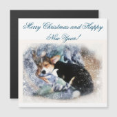 メリークリスマススリーピングコーギパピー (正面/裏面)