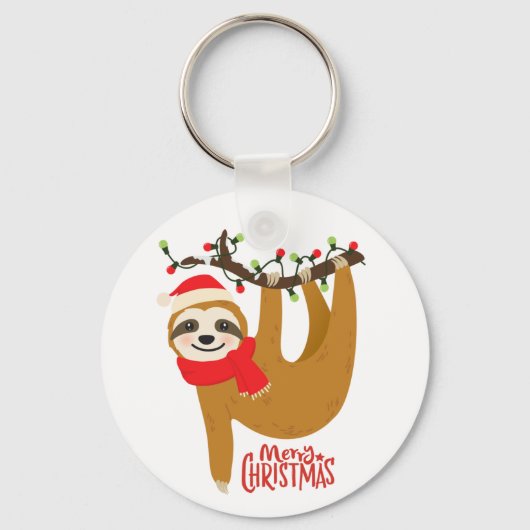 メリークリスマススロスキュートフェスティバルホリデー キーホルダー (正面)