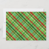 メリークリスマススロースパーソナライズされた写真 (裏面)