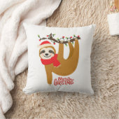 メリークリスマススロース |休日 クッション (ブランケット)