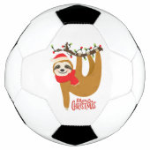 メリークリスマススロース |休日 サッカーボール (正面)
