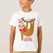 メリークリスマススロース |休日 トライブレンドＴシャツ (正面)