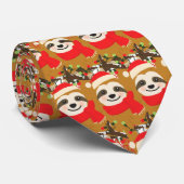 メリークリスマススロース |休日 ネクタイ (ロール)