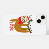 メリークリスマススロース |休日 Case-Mate iPhoneケース (裏面 (横))