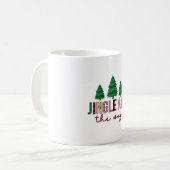 メリークリスマスズジンルオールザウェイ コーヒーマグカップ (正面左)
