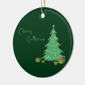 メリークリスマスセラミックオーナメント セラミックオーナメント (左)