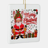 メリークリスマスセラミックオーナメント セラミックオーナメント (右)