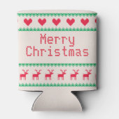メリークリスマスセータークリスマス 缶クーラー (裏面)