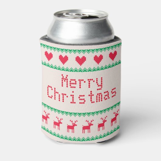 メリークリスマスセータークリスマス 缶クーラー (缶裏面)