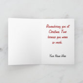 メリークリスマスセーラーカード シーズンカード (内部)