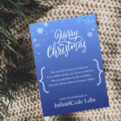 メリークリスマスソフトウェア開発会社 シーズンカード