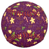 メリークリスマスソフトボール ソフトボール (裏面)