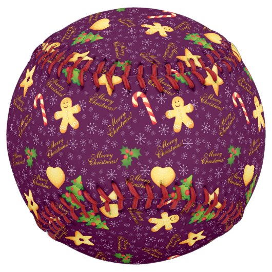 メリークリスマスソフトボール ソフトボール (正面)