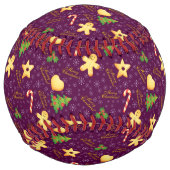 メリークリスマスソフトボール ソフトボール (裏面)