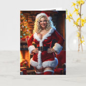 メリークリスマスソルジャー匿名カード。 カード (黄色い花)